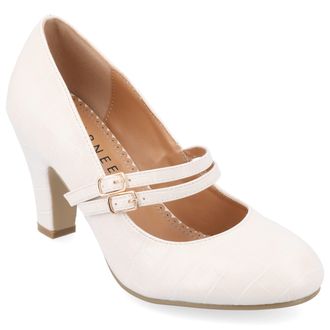 Journee Collection Womens Wide Width Windy Pumps