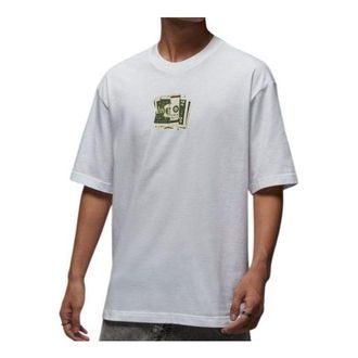 Air Jordan AJ3 T-Shirt Pure Money - White IQ6953-100