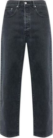 Kenzo Jeans met logo - Heren - Slim Fit Jeans - Zwart - W36 - Denim - Jeans