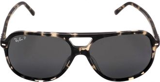 Ray-Ban Bill Polarized Black Square Unisex Sunglasses RB2198 133348 56