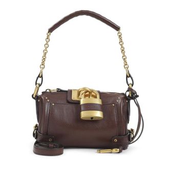 Chloé Shoulder Bags, female, Brown, ONE SIZE, Small Paddington Chain Bag