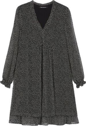 Pennyblack Georgette A-Lijn Jurk Rio Stijl - Dames - Korte kleedjes - Zwart - XS - Kleedjes