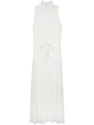 Forte_Forte Abito lungo smanicato - Bianco