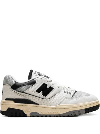 New Balance 550 Sea Salt Pack/Black sneakers - White