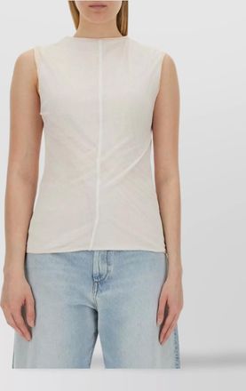Sportmax sleeveless top featuring seam detailing