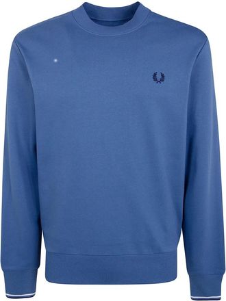 Fred Perry Sweatshirts - Heren - Sweatshirts - Blauw - M - Hoodies & sweatvesten