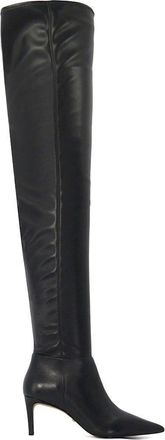 Dune London Servena Leather Knee High Boots