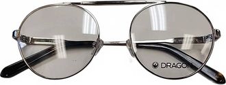 Dragon Mens Dr191 Shay Round Eyeglasses In Gold