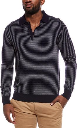 Isaia Cashmere Polo Sweater