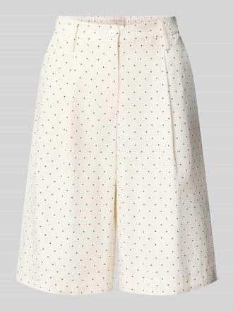 Freequent Bermudas im Allover-Look Modell Anja in Offwhite, Gr&ouml;&szlig;e XXL