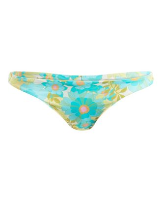 Billabong Bikini-Hose BILLABONG Summer Sky Tanga, Damen, Gr. XL, US-Gr&ouml;ssen, bunt (multi), 85% Polyester, 15% Elasthan, Badehosen Bikini-Hose