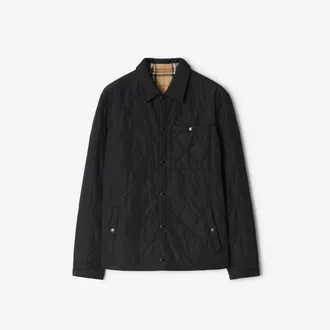 Burberry Reversible Quilted Nylon Overshirt, Size: XXXL