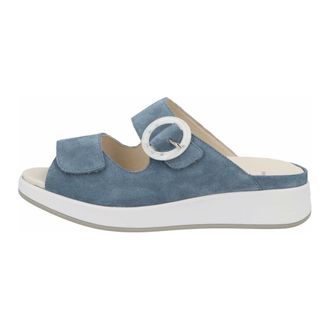 Solidus Dames, Schoenen, Blauw, Maat: 40 EU Leer