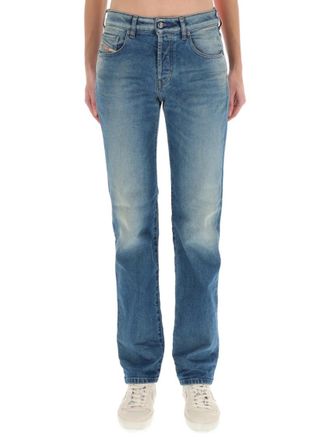Diesel Denim Regular Mid Rise Jeans