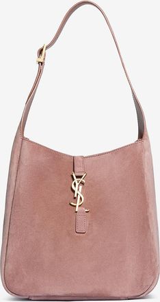 Saint Laurent Schultertasche aus weichem Wildleder Le 5 &agrave; 7 Small