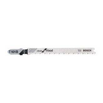 Bosch T 101 B Clean For Wood - Hoja De Sierra De Calar (25 Unidades)