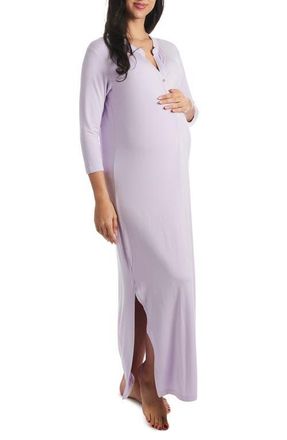 Everly Grey Juliana Maternity/Nursing Dress in Lavender at Nordstrom, Size X-Small