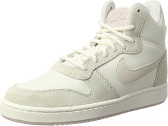 Nike Nike W Court Borough Mid Prem, Womens Gymnastics Shoes, Beige (Sail/lt Orewood Brn/silt Red/white), 6.5 UK (40.5 EU)