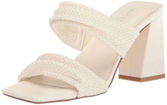 Marc Fisher Womens Eloria Heeled Sandal In Cream