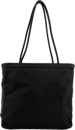 Prada Black Nylon Tote Bag (Pre-Owned)