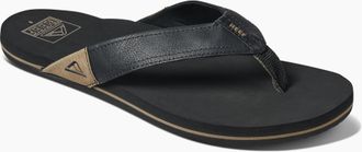 Reef Sandale REEF REEF NEWPORT, Herren, Gr. 44, schwarz, Synthetik, unifarben, Schuhe Sandale