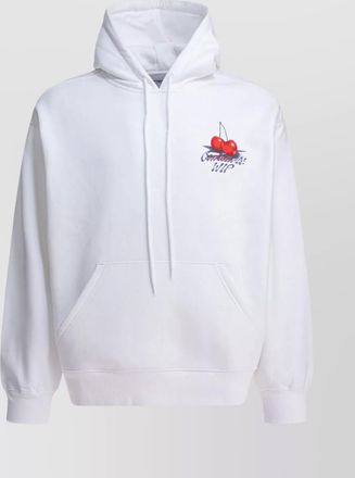 Carhartt Work in Progress hooded graphic print sweater with front pocket