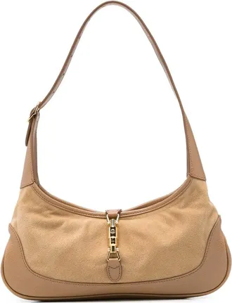 Gucci Jackie 1961 Suede Shoulder Bag