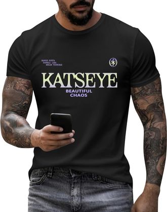Generic Man Korean Singer Idol KATSEYE Shirt Music KATSEYE Merch Shirts Vintage Concert Tour Graphic Tee 02-Black S