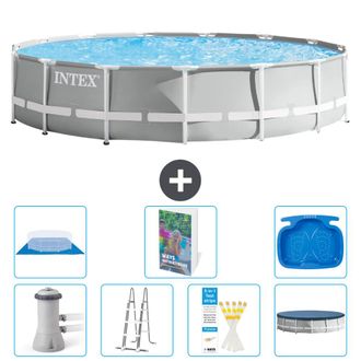 Intex Piscina Prism Frame Redonda - 457x107 Cm - 8-piezas S662