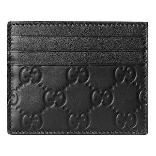 Gucci 26 GG Emblem Card Case Black 850187-AAFDV-1000