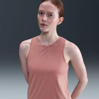 Nike Womens One Classic Dri-FIT Tank Top in Pink | FN2808-685