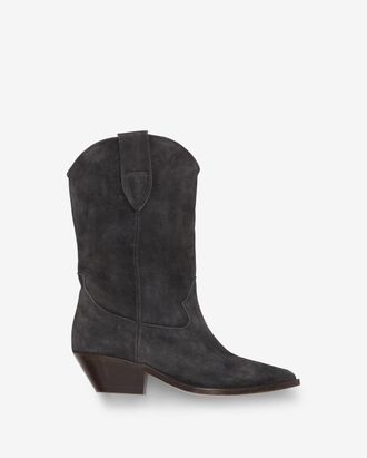 Isabel Marant Bottes Duerto - Femme - Noir D&eacute;lav&eacute; - Taille 39 - Isabel Marant