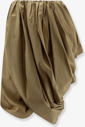 Chlo&eacute; Gonna in cotone con drappeggi - CHLOE - gender_Woman