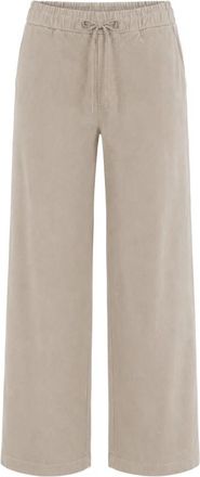 PANICALE Wijde broek - Dames - Wijde Broeken - Beige - XS - Broeken