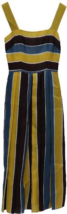 Dolce & Gabbana Striped Midi Dress, Size It, 36 (Authentic Pre-Loved)