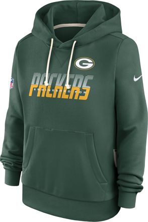 Nike Green Bay Packers Sideline Standard Issue Nike Womens Dri-FIT NFL Pullover Hoodie in Green | 03C33EE7T-SX8