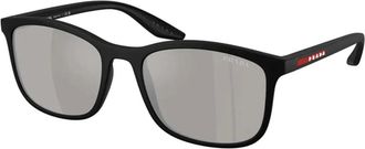 Prada Sportieve Stadszonnebril Psa 08S - unisex - Zonnebrillen - Zwart - 56 MM - Accessoires