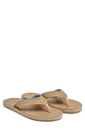 Hari Mari The Clipper Cask Waterproof Flip Flop in Sand at Nordstrom, Size 11