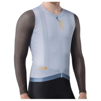 Castelli Corretto L/S Jersey Velotrikot f&uuml;r Herren | grau