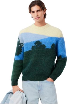 Lacoste Spreien - Heren - Ronde hals truien - Veelkleurig - S - Truien & Vesten