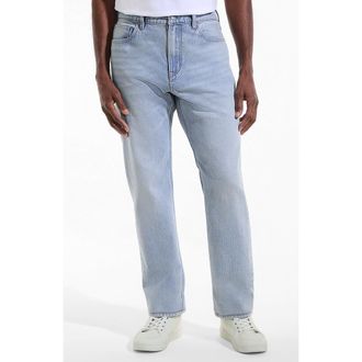 Lands End Stretch Classic Fit Jean in Light Northshore Wash at Nordstrom, Size 35 X 32