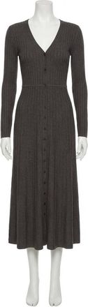Z Supply Jasper Midi Sweater Dress In Charcoal Heather