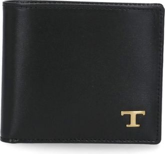 Tod's Leather Wallet With Logo