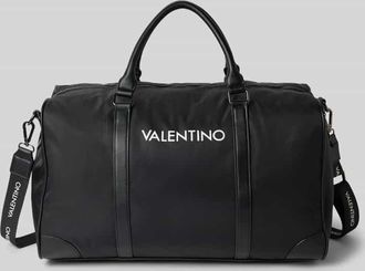 Valentino Handbags Weekender mit Label-Print in Black, Größe 1