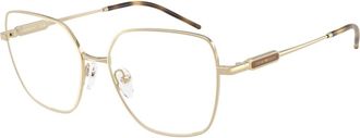 Emporio Armani Ea 1192 Optisch Montuur - Dames - Brillen - Geel - 54 MM - Leer - Accessoires