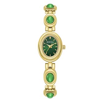 Bertha Sunglasses Rosalie Bracelet Watch, Stainless Steel, 5 ATM