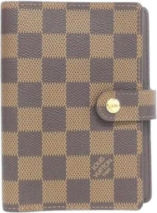 Louis Vuitton Pre-owned Accessories, female, Brown, Size: ONE SIZE Pre-owned Canvas Home-Office