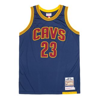 Mitchell & Ness Lebron James Cleveland Cavaliers 2015-16 Authentic Jersey Blue AJY47095-CCA15LJAASBL