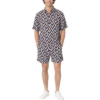 Area Stars Chester Top in Black White at Nordstrom, Size X-Large