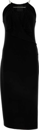 Givenchy Womens Black Viscose Dress - Size EU 38 (Womens)